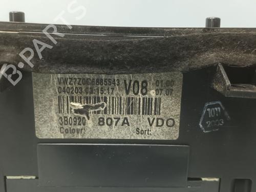 Instrument cluster VW PASSAT B5.5 (3B3) 1.9 TDI | BP32397112C47