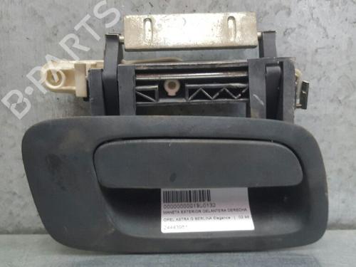 Used Front right exterior door handle OPEL ASTRA G Hatchback (T98) 2.0 DTI 16V (F08, F48) (101 hp) 12730772