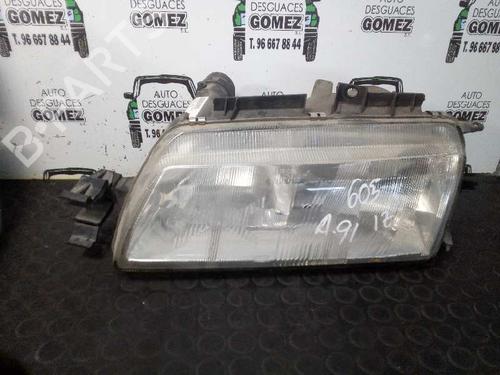 Left headlight PEUGEOT 605 (6B) 3.0 (167 hp) 6204E0 | 6204E0 |