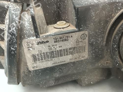 Left headlight VW EOS (1F7, 1F8) | BP30136521C28