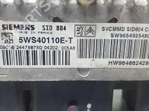 Engine control unit (ECU) CITROËN C3 I (FC_, FN_) 1.4 HDi | BP12723984M57 