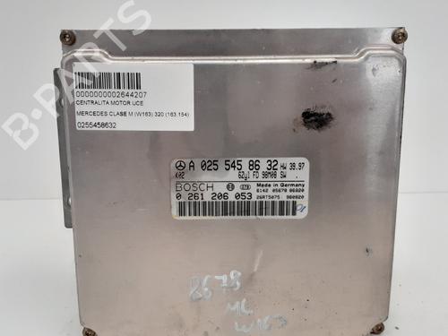 Used Engine control unit (ECU) MERCEDES-BENZ M-CLASS (W163) ML 320 (163.154) (218 hp) 12770540