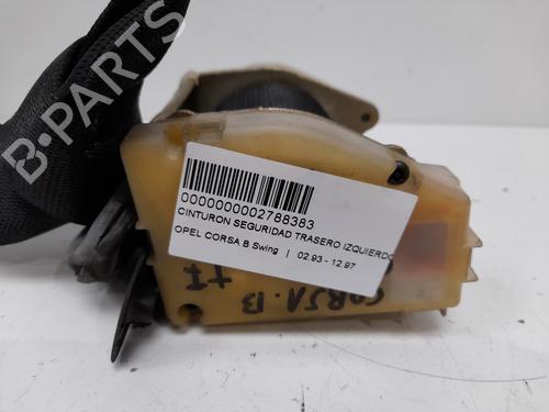 Rear left seatbelt OPEL CORSA B (S93) 1.4 i (F08, F68, M68) | BP12777448I29 