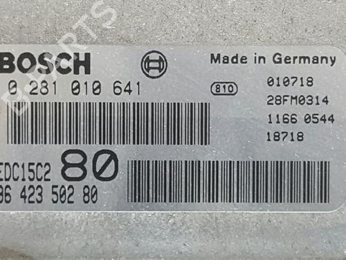 Engine control unit (ECU) CITROËN C5 I (DC_) 2.2 HDi (DC4HXB, DC4HXE) | BP12742334M57 