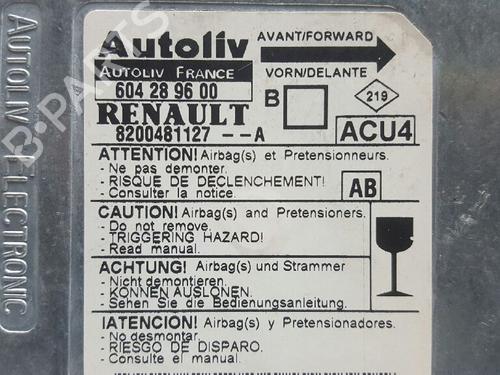 Kollisjonspute styreenhet RENAULT MEGANE II (BM0/1_, CM0/1_) 1.5 dCi (BM02, BM13, BM2A, CM02, CM13) | BP12717416M53 