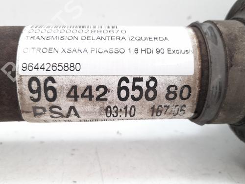 Left front driveshaft CITROËN XSARA PICASSO (N68) 1.6 HDi | BP12784947M38 