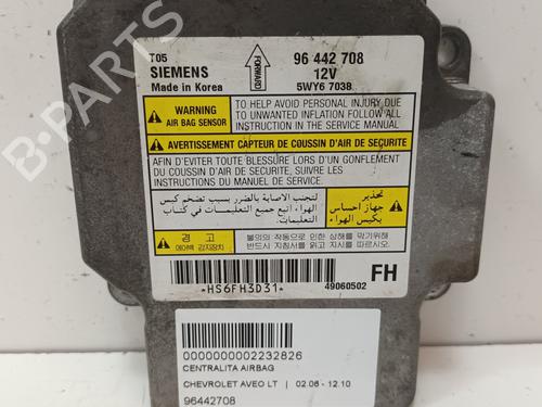 Used ECU airbags CHEVROLET AVEO / KALOS Saloon (T250, T255) 1.4 (94 hp) 14992068