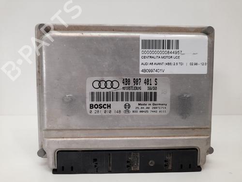 Used Engine control unit (ECU) AUDI A6 C5 Avant (4B5) 2.5 TDI (150 hp) 12813676