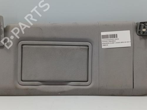 Used Left sun visor Left sun visor MERCEDES-BENZ C-CLASS (W203) [2000-2007] 33943551 33943551