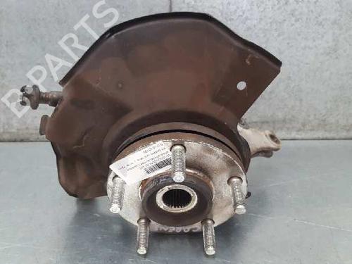 Used Left front steering knuckle KIA CARENS III MPV (UN) 2.0 CRDi 140 (140 hp) 12727755