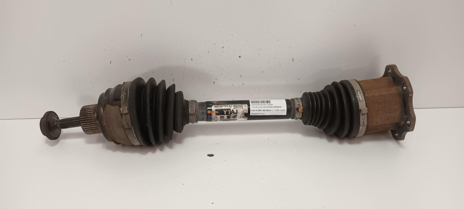 Right front driveshaft AUDI A4 B8 (8K2) 12852565 BParts