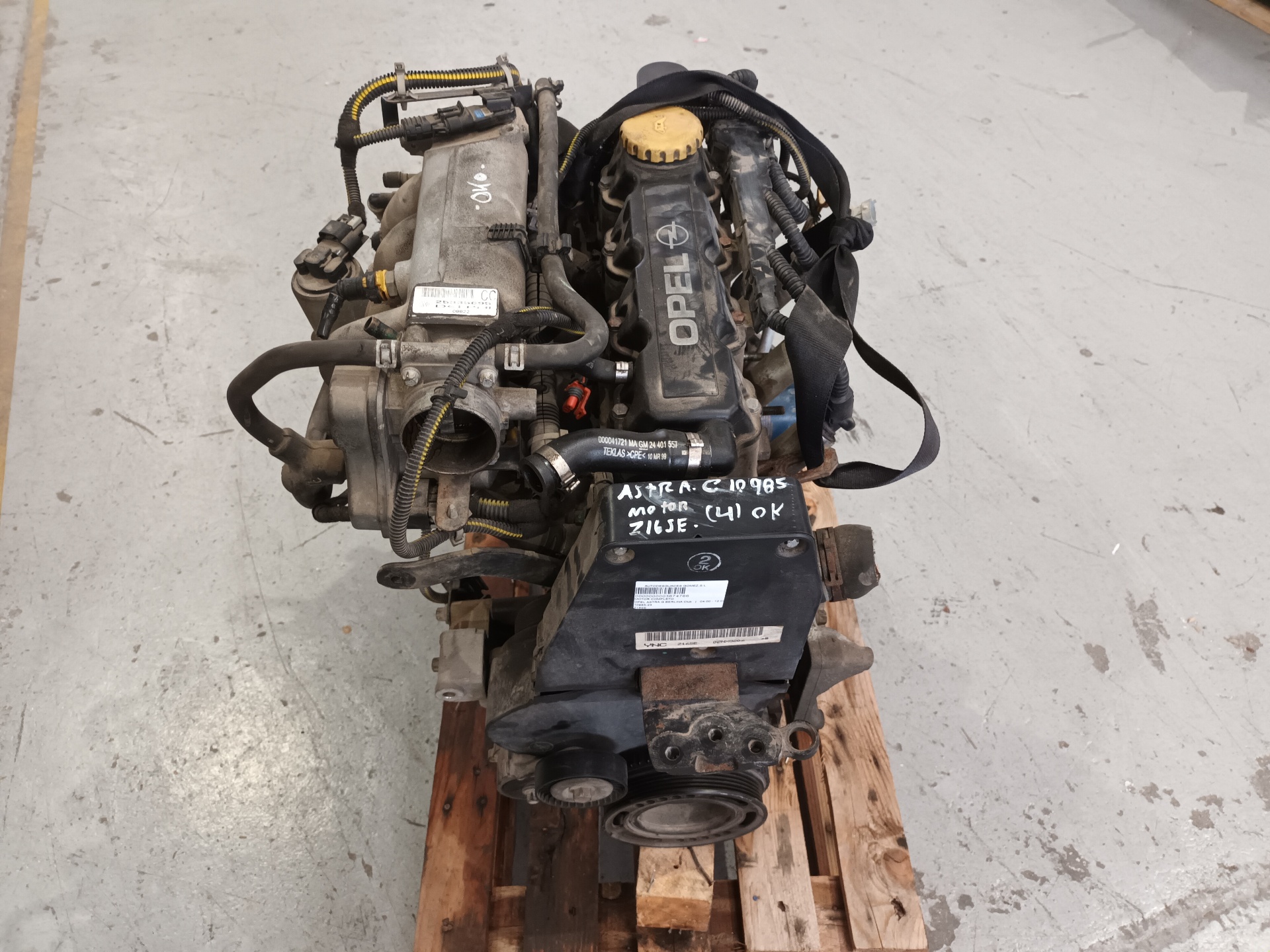 Lichtmaschine OPEL ASTRA G CC (F48_, F08_) 1.6 1,8 2,0 16V 120A NEU