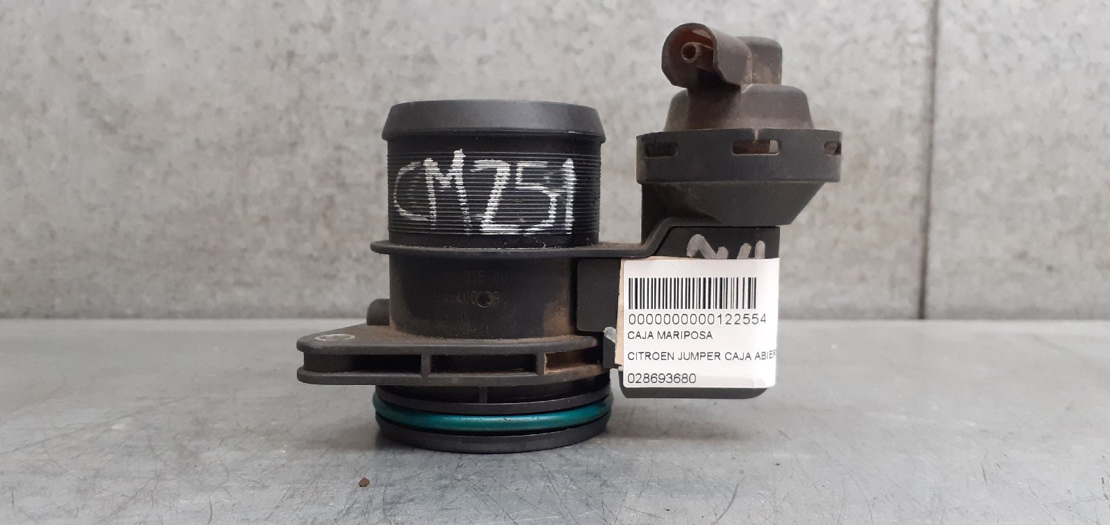 Throttle body CITROËN JUMPER I Van (244) 12930886 | B-Parts