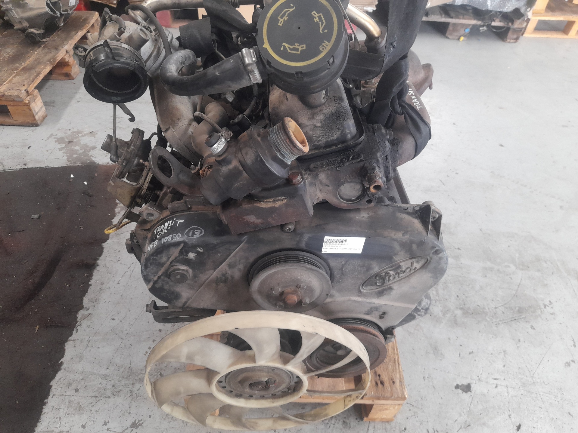 Engine FORD TRANSIT Van (E_ _) DI (EAL, EAS) 15289589 B-Parts