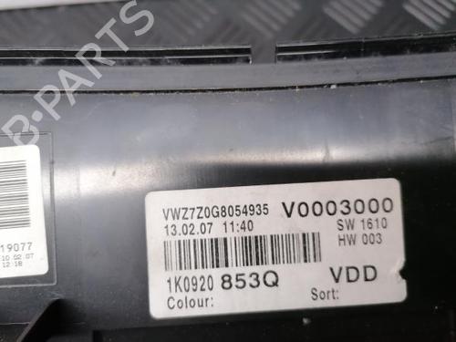 Cockpit VW GOLF V (1K1) 1.9 TDI | BP12152173C47 