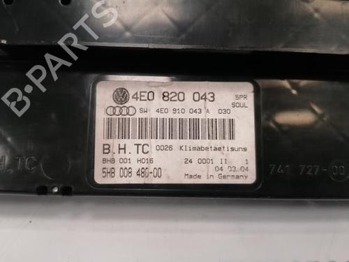 Climate control AUDI A8 D3 (4E2, 4E8) 3.0 TDI quattro | BP12152191I5 