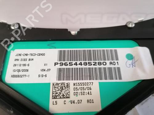 Kombiinstrument PEUGEOT 307 (3A/C) 1.6 HDi | BP12152230C47 