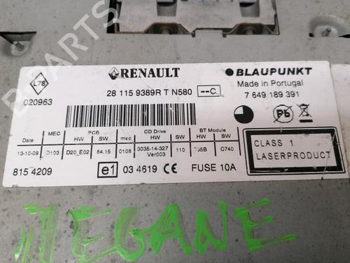 Bilradio RENAULT MEGANE III Hatchback (BZ0/1_, B3_) 1.5 dCi | BP12152318E6 