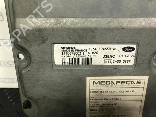 Engine control unit (ECU) FORD FIESTA V (JH_, JD_) 1.25 16V | BP12153512M57 