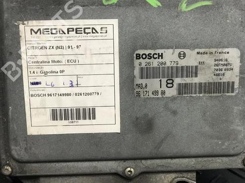 Engine control unit (ECU) CITROËN ZX (N2)  | BP12153591M57 