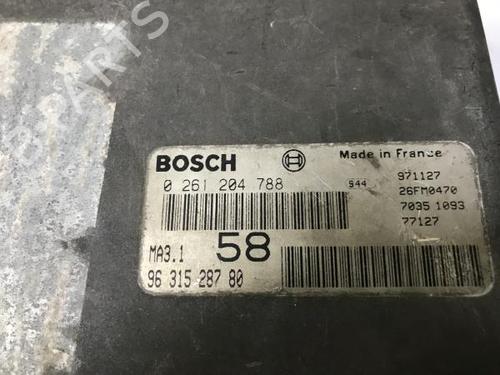 Engine control unit (ECU) PEUGEOT 106 II (1A_, 1C_) 1.1 i | BP12153620M57 