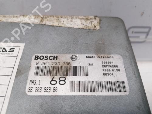 Engine control unit (ECU) CITROËN SAXO (S0, S1) 1.1 X, SX | BP12153625M57 