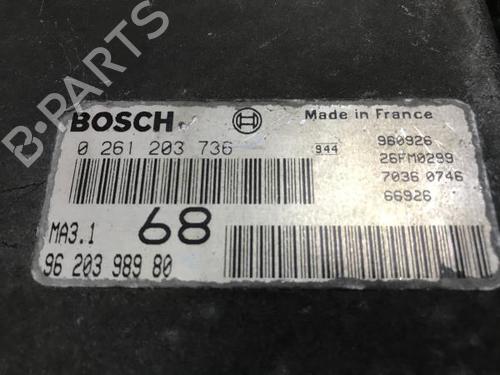 Engine control unit (ECU) PEUGEOT 106 II (1A_, 1C_) 1.1 i | BP12153645M57 