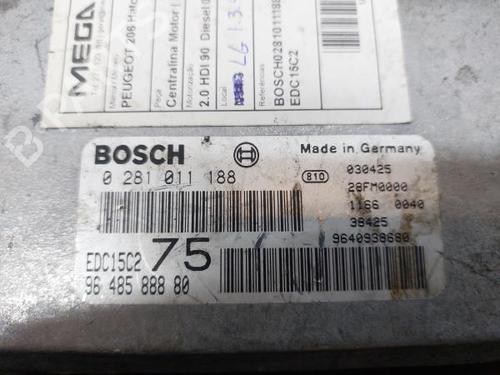 Engine control unit (ECU) PEUGEOT 206 Hatchback (2A/C) 2.0 HDI 90 | BP12153675M57 