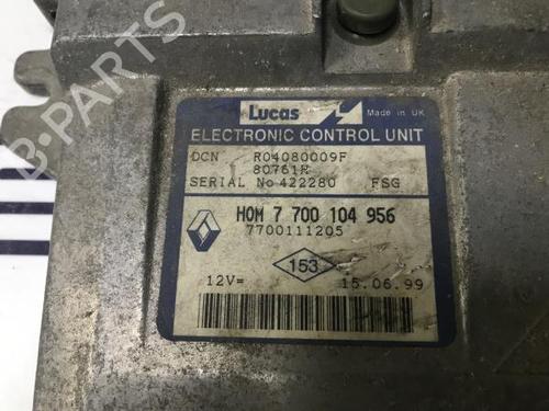 Engine control unit (ECU) RENAULT CLIO II (BB_, CB_) 1.9 D (B/CB0E, BB0J) | BP12153713M57 