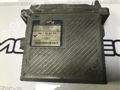 Used Engine control unit (ECU) RENAULT MEGANE I (BA0/1_) 1.9 dT (B/SA0K, B/SA0Y) (90 hp) 12153718