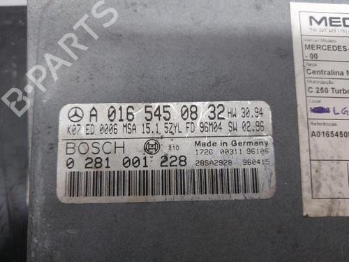Engine control unit (ECU) MERCEDES-BENZ C-CLASS (W202) C 250 Turbo-D (202.128) | BP12153891M57 