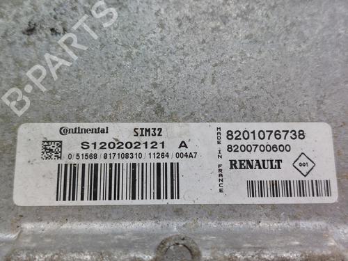 Engine control unit (ECU) RENAULT TWINGO II (CN0_) 1.2 16V (CN04, CN0B) | BP12154234M57 