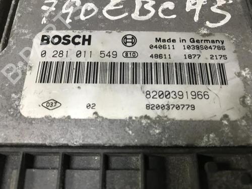 Engine control unit (ECU) RENAULT SCÉNIC II (JM0/1_) 1.9 dCi (JM0G, JM12, JM1G, JM2C) | BP12154625M57 