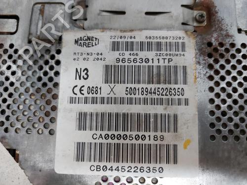 Radio PEUGEOT 607 (9D, 9U) 2.7 HDi 24V | BP12266641E6 