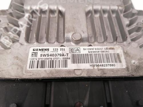 Engine control unit (ECU) PEUGEOT 407 Coupe (6C_) 2.7 HDi | BP12154701M57 