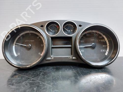Used Instrument cluster PEUGEOT 308 I (4A_, 4C_) 1.6 HDi (90 hp) 12154884