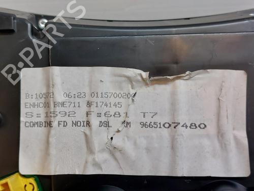 Instrument cluster PEUGEOT 308 I (4A_, 4C_) 1.6 HDi | BP12154884C47 