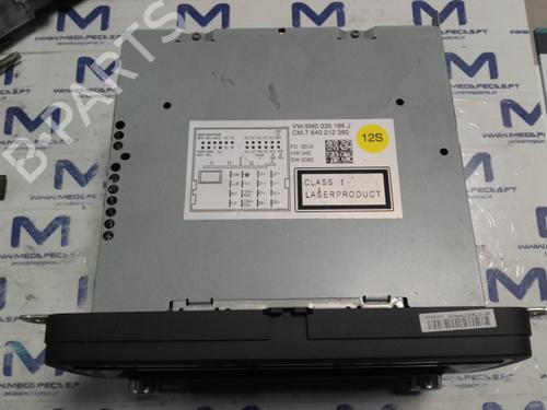 Radio VW POLO V (6R1, 6C1) 1.4 (6R1) | BP12155012E6 