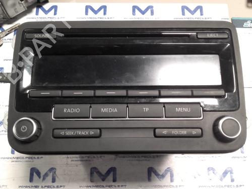 Used Radio VW POLO V (6R1, 6C1) 1.4 (6R1) (85 hp) 12155012