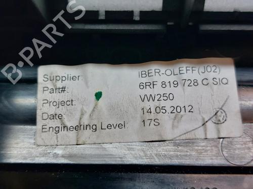 Air vent VW POLO V (6R1, 6C1) 1.4 (6R1) | BP12155011I21 