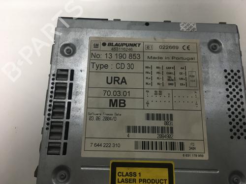 Radio OPEL VECTRA C (Z02)  | BP12155201E6 