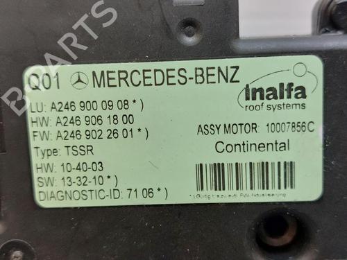 Sunroof engine MERCEDES-BENZ B-CLASS Sports Tourer (W246, W242) B 200 CDI (246.201) | BP12155582M60 