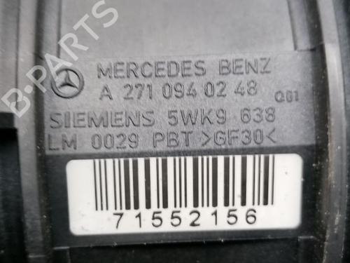 Mass air flow sensor MERCEDES-BENZ SLK (R171) 200 Kompressor (171.442) | BP12155734M95 