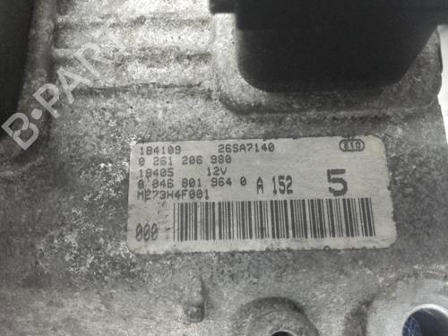 Engine control unit (ECU) FIAT PUNTO (188_)  | BP12155796M57 