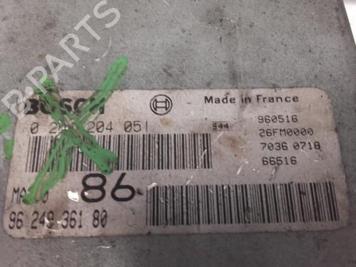 Engine control unit (ECU) CITROËN SAXO (S0, S1) 1.1 X, SX | BP12155831M57 