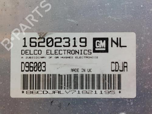 Engine control unit (ECU) OPEL VECTRA B (J96) 1.6 i 16V (F19) | BP12155822M57 
