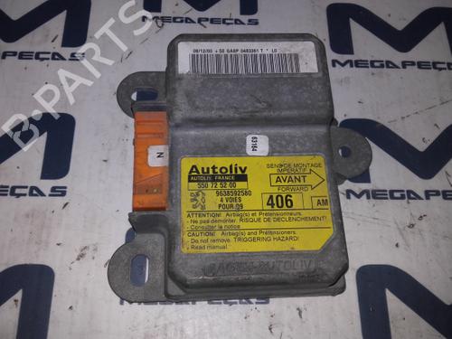 Kollisjonspute styreenhet PEUGEOT 406 (8B)  | BP12156063M53 