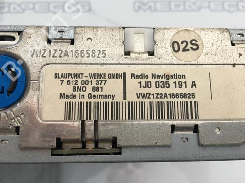 Radio VW PASSAT B5.5 (3B3)  | BP12266668E6 