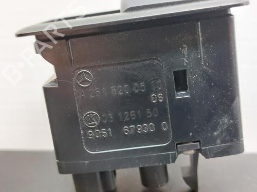 Right front window switch MERCEDES-BENZ A-CLASS (W169) A 180 CDI (169.007, 169.307) | BP12297627I26 