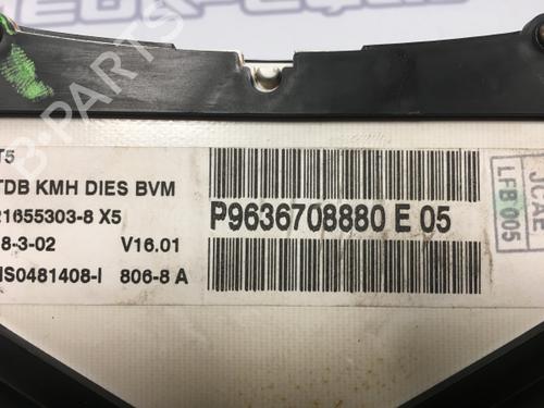 Instrument cluster PEUGEOT 307 (3A/C) | BP12156553C47